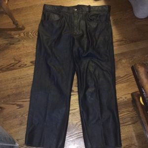 Xelement Leather motorcycle riding pants.. 150 obo
